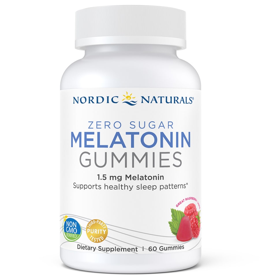 Melatonin 1.5 mg Zero Sugar  Gummies 60 ct