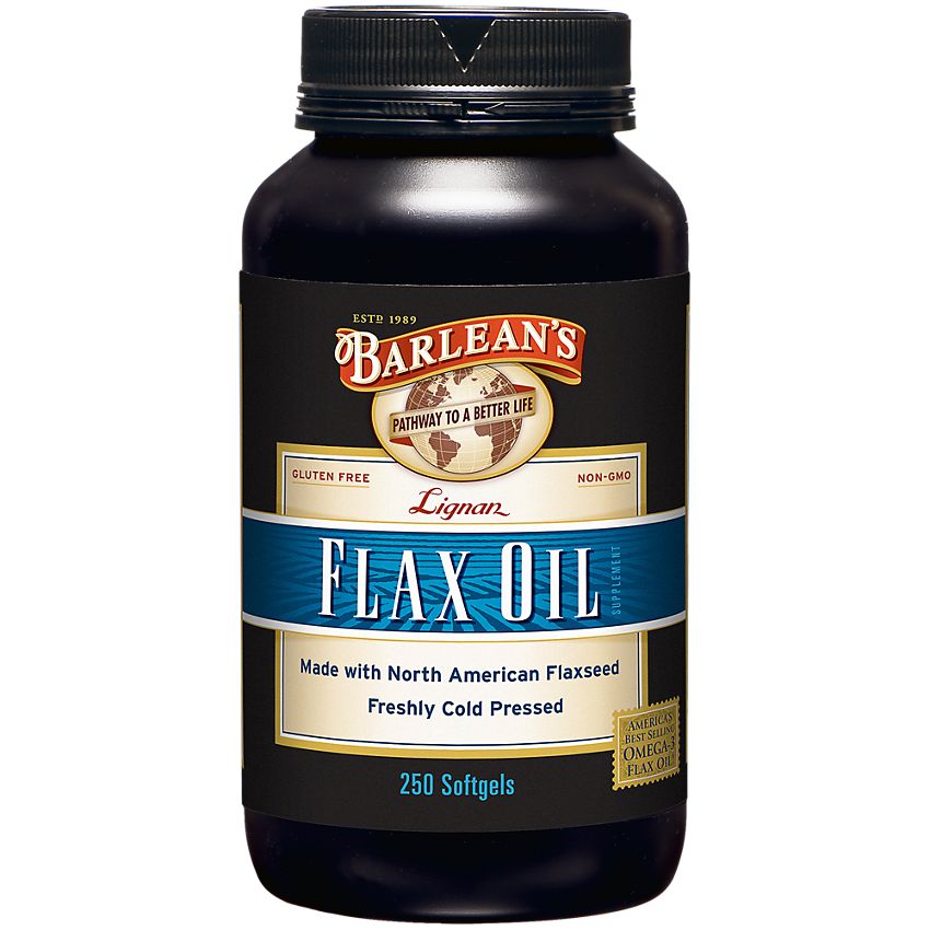 Flax oil Lignan  250 softgels