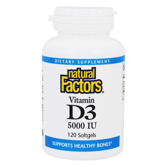 Vitamin D3 5000IU 120 softgels